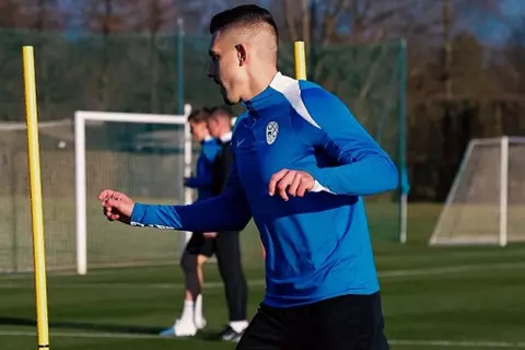 بعد السوبر.. جراديشار ينضم لتدريبات سلوفينيا بحثًا عن بطاقة المونديال (صور)